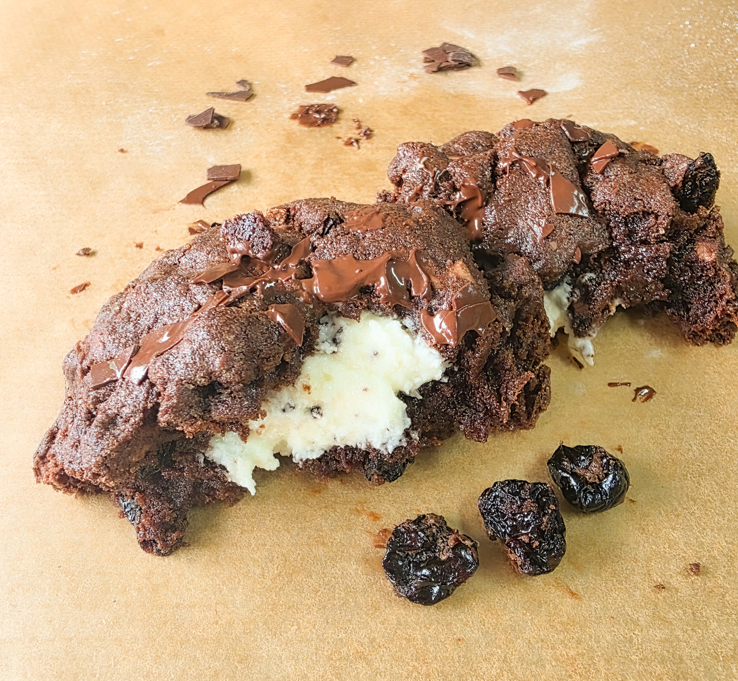 Schwarzwälder-Kirsch Cookie