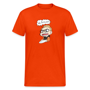 Wo Kuchen!? -T-Shirt - kräftig Orange