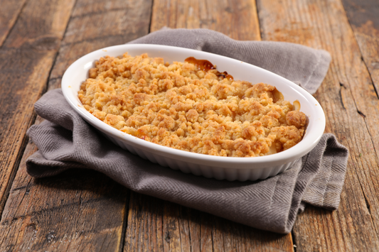 Easy Apple Crumble - unser schneller Apfel Crumble