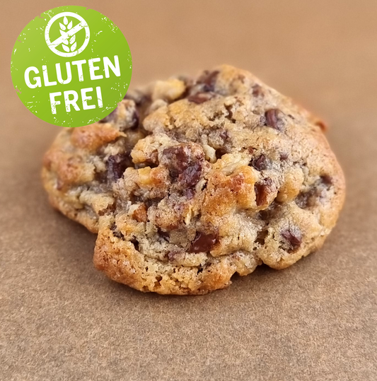 Chocolate Chip Walnuss Cookie - glutenfreie Zutaten