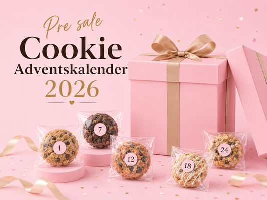 Pre-Sale: Cookie Adventskalender 2026 - 24 kleine Cookie-Überraschungen
