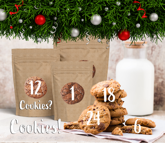 Cookie Adventskalender - 24 kleine Cookie-Überraschungen