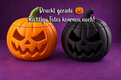 Halloween Kürbis Container (ohne Cookies)