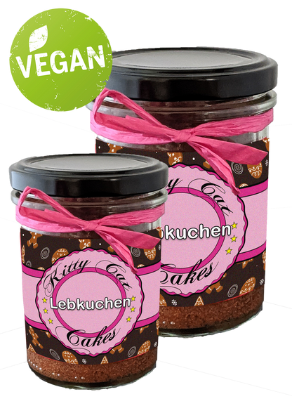 Veganer Lebkuchen im Glas von KittyCatCakes