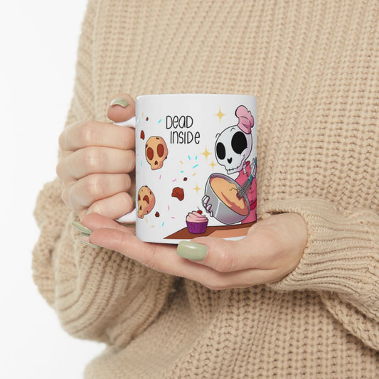 Dead inside but baking can fix me Tasse