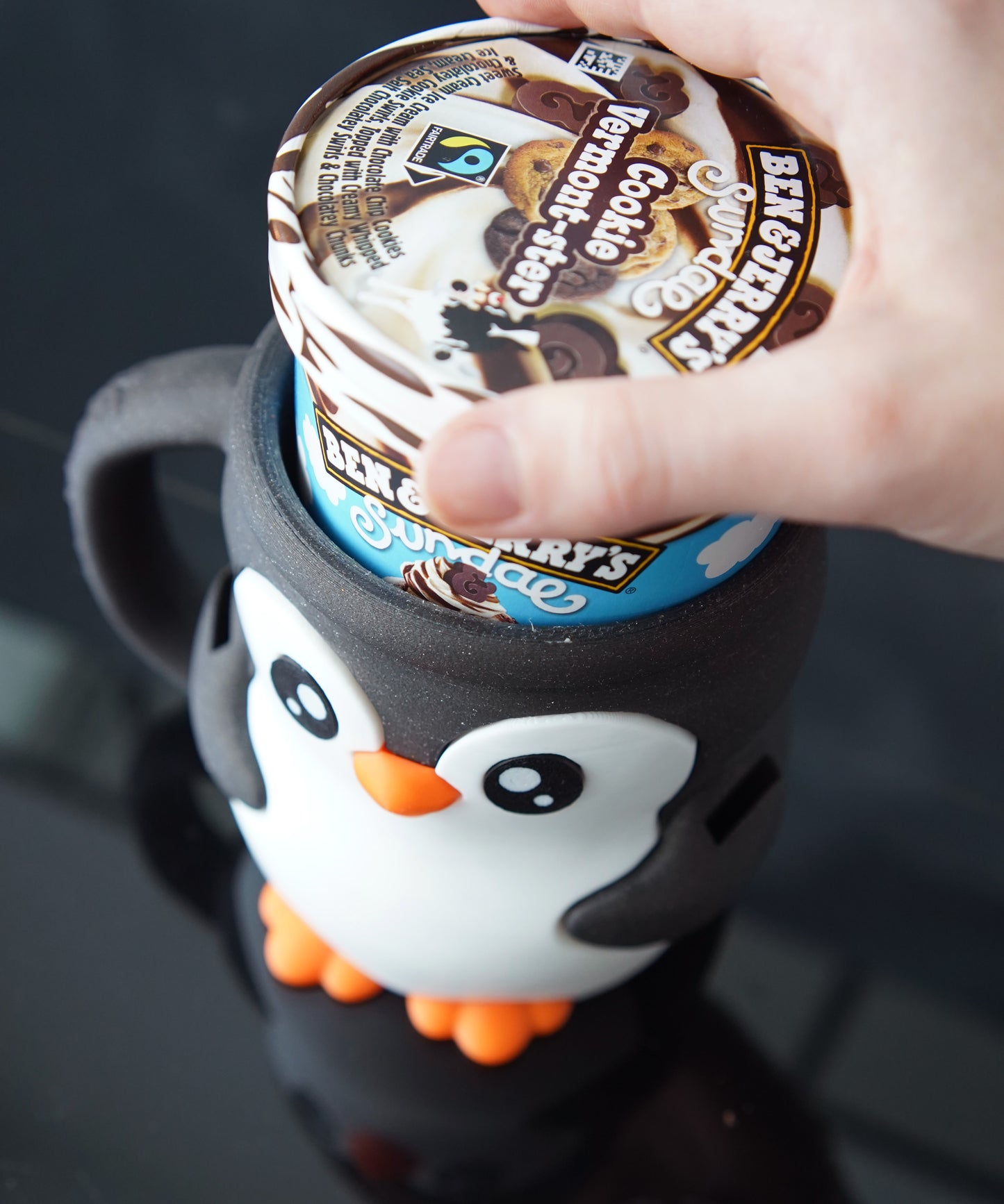 Eis, Eis, Baby - Eisbecher-Halter (verschiedene Figuren)