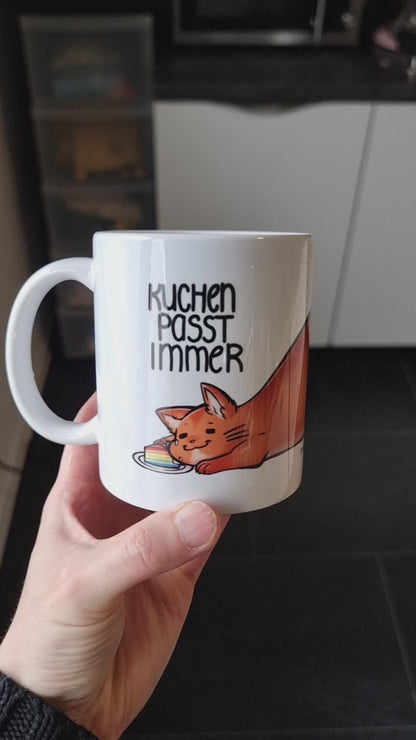 Kuchen passt immer - Tasse 300 ml