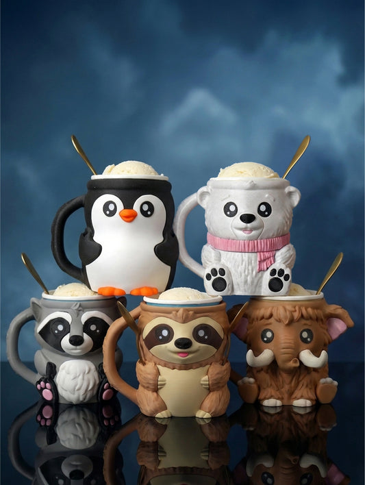 Eis, Eis, Baby - Eisbecher-Halter (verschiedene Figuren)