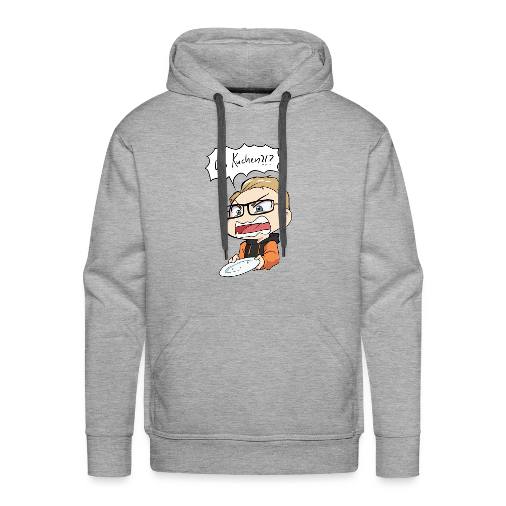 Men’s Premium Hoodie - Grau meliert