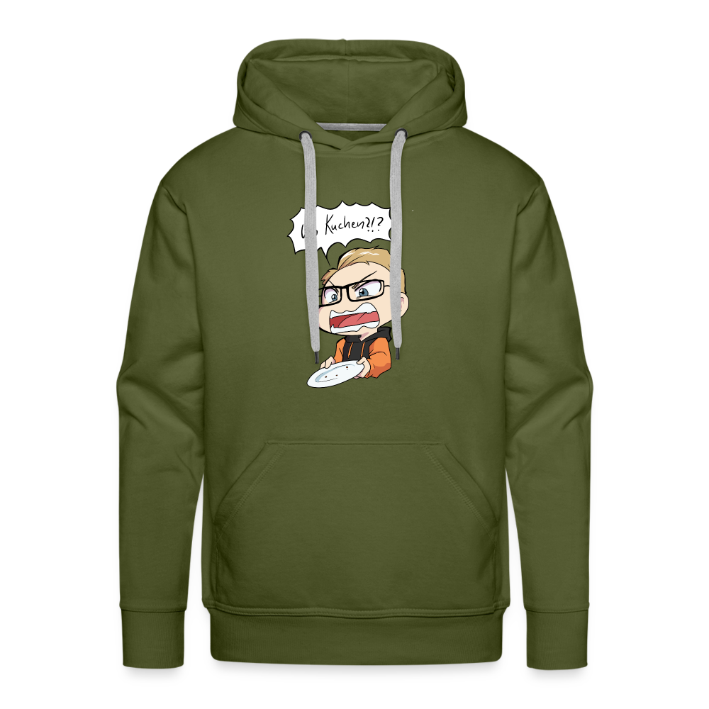 Men’s Premium Hoodie - Olivgrün