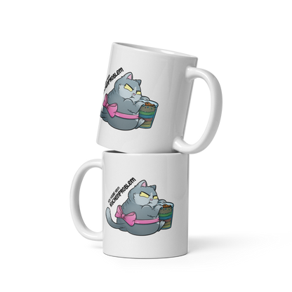 Ich habe kein Kuchenproblem Tasse